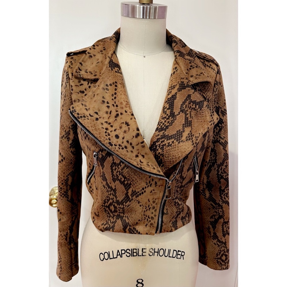 Boohoo Faux Suede Jacket